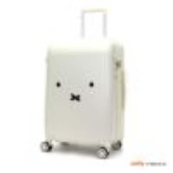 ミッフィーmiffy スーツケース（Lサイズ） フェイスホワイト キャリーケース 【81L】