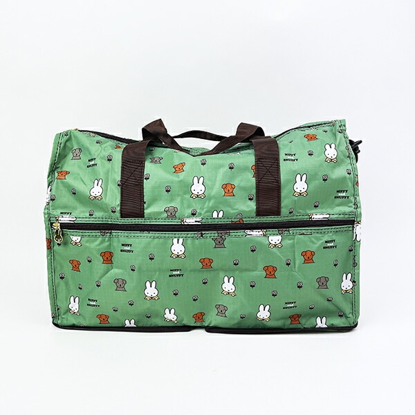 ミッフィー miffy スナッフィー 折りたたみボストンバッグ(M) トラベル