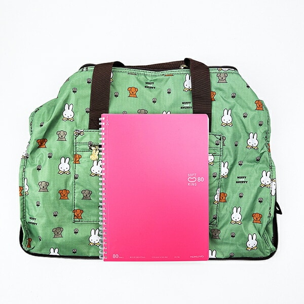 ミッフィー miffy スナッフィー 折りたたみボストンバッグ(M) トラベル