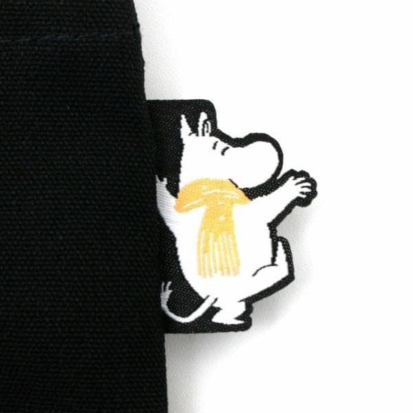 ムーミン 刺繍トートバッグ ブラックウインター MOOMIN