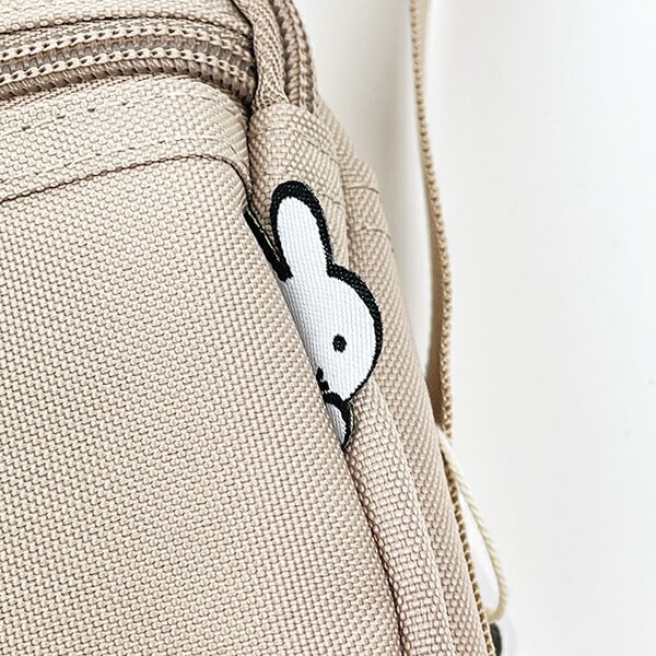 ミッフィー miffy フェイスミルクティー ミニショルダーバッグ