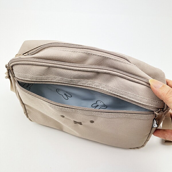 ミッフィー miffy フェイスミルクティー ミニショルダーバッグ