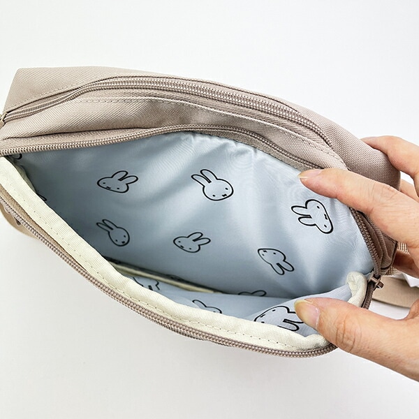 ミッフィー miffy フェイスミルクティー ミニショルダーバッグ