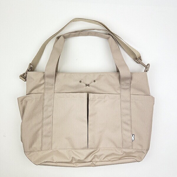 ミッフィー miffy フェイスミルクティー トートショルダーバッグ
