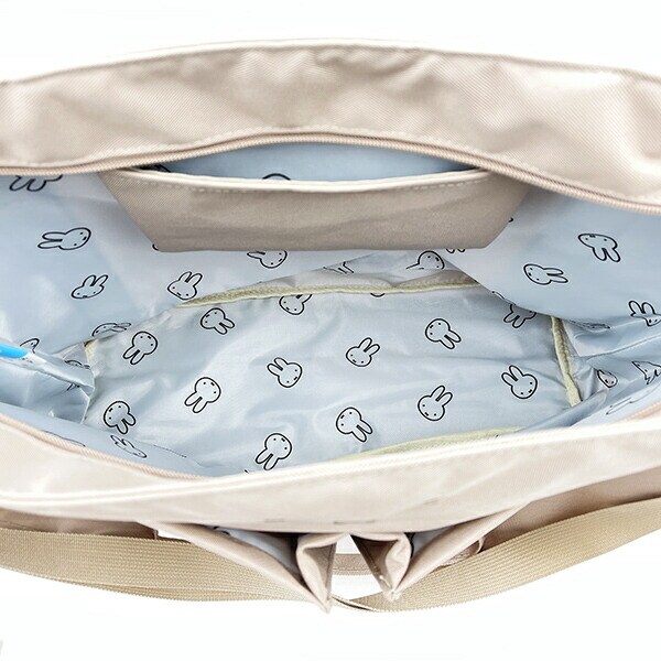 ミッフィー miffy フェイスミルクティー トートショルダーバッグ