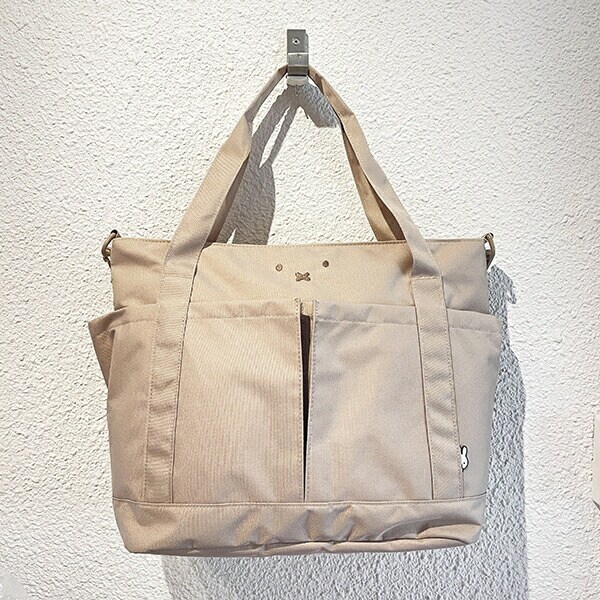 ミッフィー miffy フェイスミルクティー トートショルダーバッグ