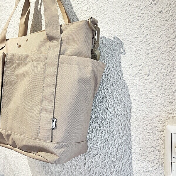 ミッフィー miffy フェイスミルクティー トートショルダーバッグ