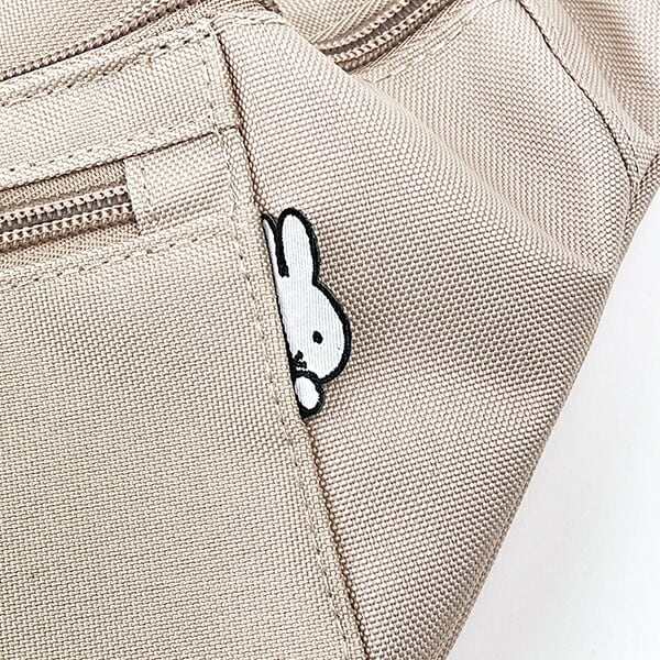 ミッフィー miffy フェイスミルクティー ウエストバッグ ショルダーバッグ