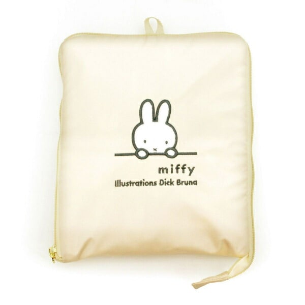 ミッフィー miffy 折りたたみボストンバッグ アイボリーフェイス Mサイズ バッグ