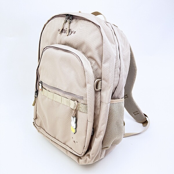 ミッフィー miffy バックパック グレージュ ホワイトフェイス リュック