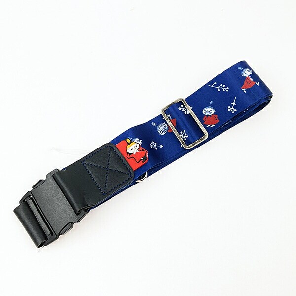 ムーミン リトルミイ ネイビー スーツケースベルト トラベル
