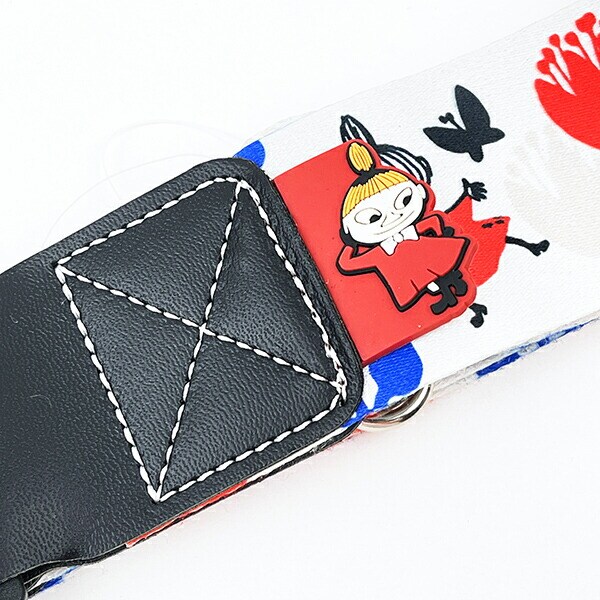 ムーミン リトルミイ KUKKIKAレッド×ブルー スーツケースベルト トラベル