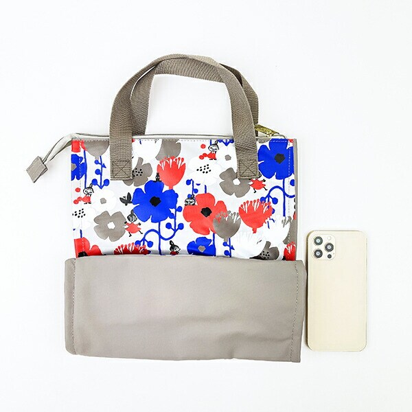 ムーミン 保冷ランチバッグ (レッド/ブルー)