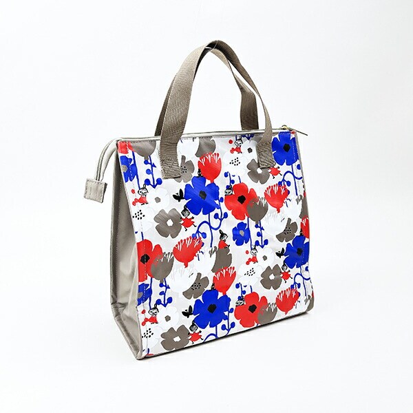 ムーミン 保冷ランチバッグ (レッド/ブルー)