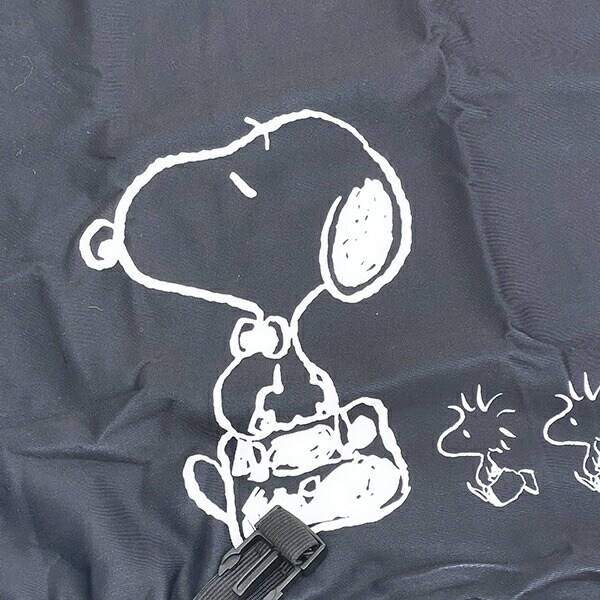 スヌーピー スーツケースカバー(M) おでかけ ブラック SNOOPY