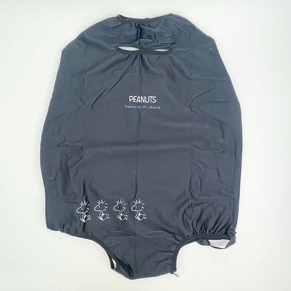 スヌーピー スーツケースカバー(L) おでかけ ブラック SNOOPY