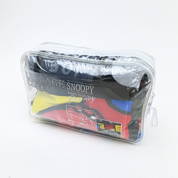 スヌーピー シネマ ジョークール スーツケースカバー(L) SNOOPY
