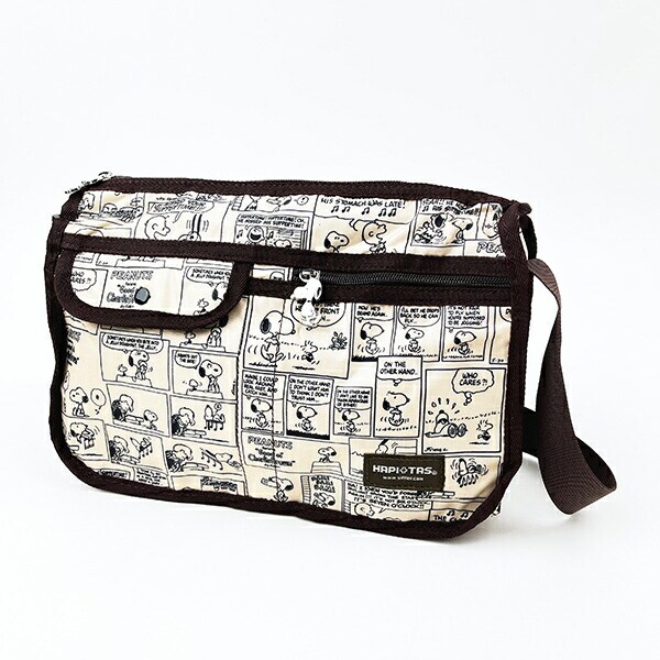スヌーピー コミックナチュラル ショルダーバッグ SNOOPY