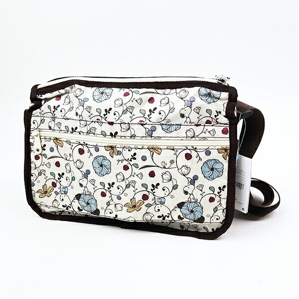 スヌーピー フラワーベージュ ショルダーバッグ SNOOPY