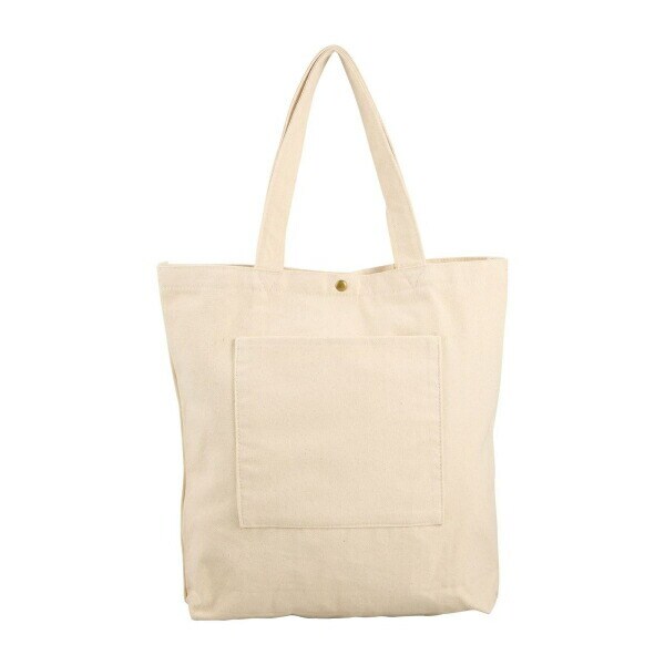 スヌーピー 刺繍 帆布トートバッグ  ナチュラル (スヌーピー & オラフ)