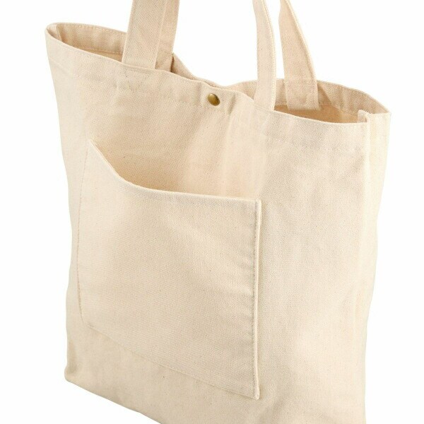 スヌーピー 刺繍 帆布トートバッグ  ナチュラル (スヌーピー & オラフ)