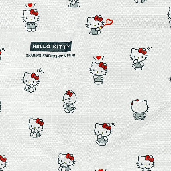 サンリオ ハローキティ 折りたたみトートバッグ ホワイト Sanrio