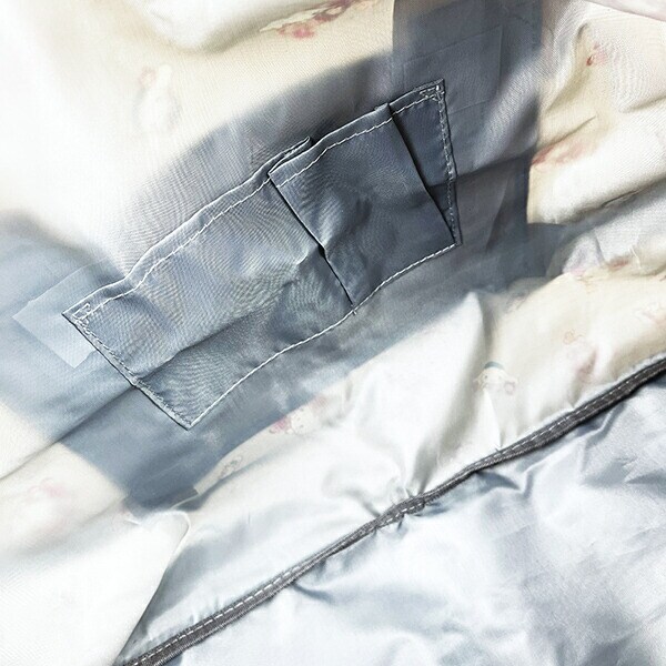 サンリオ ハローキティ 折りたたみボストンバッグ(L) ホワイト Sanrio