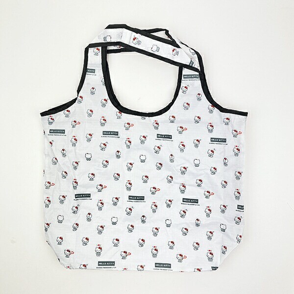 サンリオ ハローキティ モノグラム 折りたたみ保冷保温エコバッグ (モノグラム) Sanrio