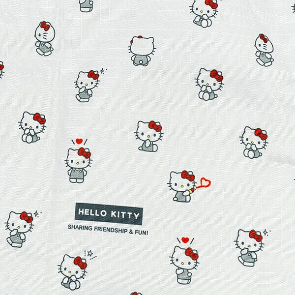 サンリオ ハローキティ モノグラム 折りたたみ保冷保温エコバッグ (モノグラム) Sanrio