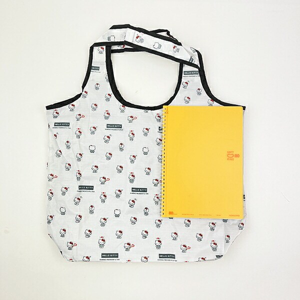 サンリオ ハローキティ モノグラム 折りたたみ保冷保温エコバッグ (モノグラム) Sanrio