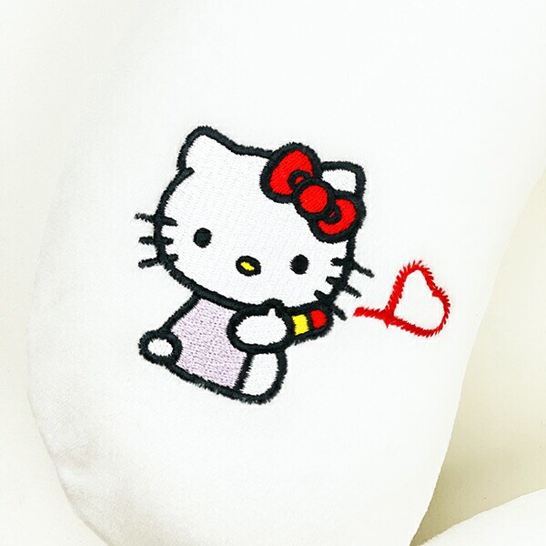 サンリオ ハローキティ 低反発枕 (ホワイトハート) ネックピロー Sanrio