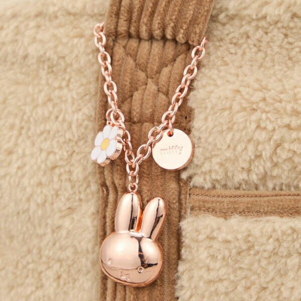 ミッフィー miffy ボアトートバッグ Lサイズ アイボリー