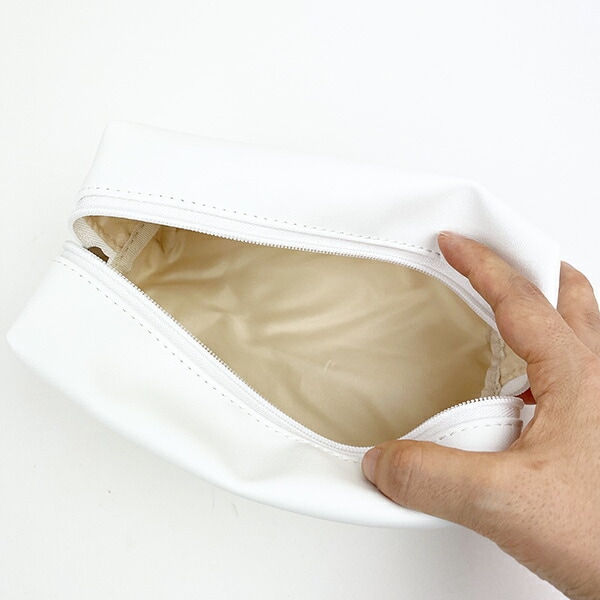 ミッフィー  miffy 長方形 トラベルポーチセット (ベージュ) フェイス柄