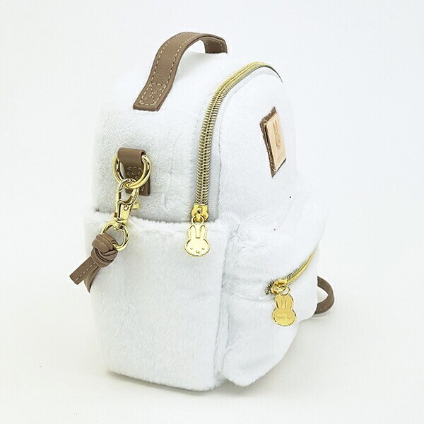 ミッフィー miffy リュック型ミニショルダーバッグ (ホワイト)