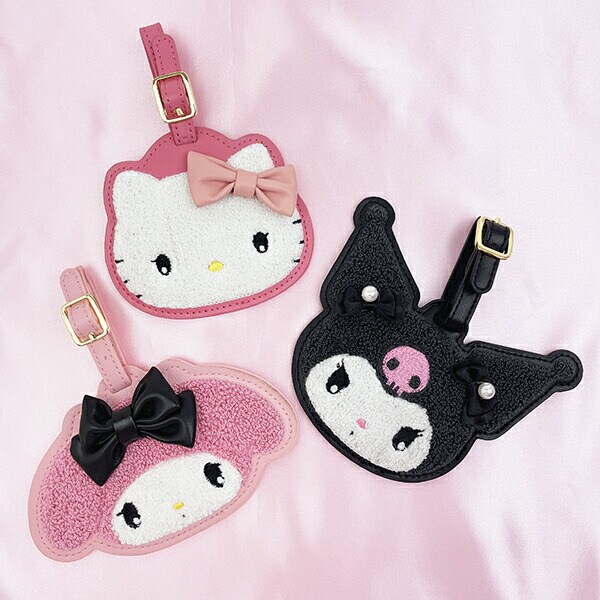 サンリオ クロミ サガラ刺繍ラゲージタグ トラベル Sanrio