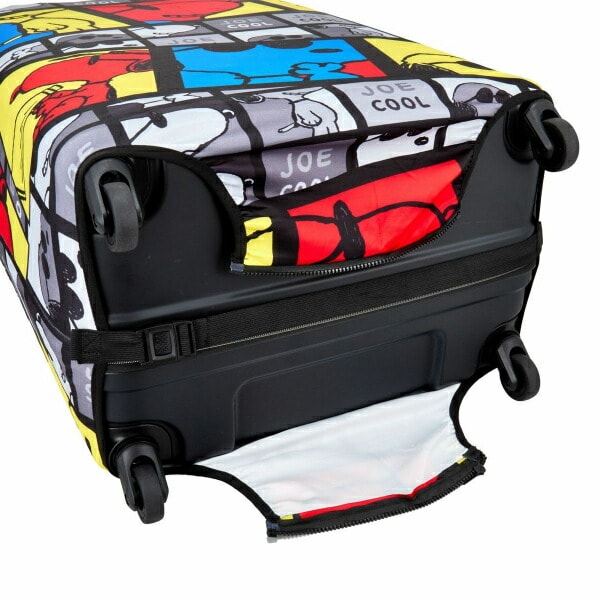 スヌーピー スーツケースカバー（M) シネマジョークール トラベルグッズ SNOOPY