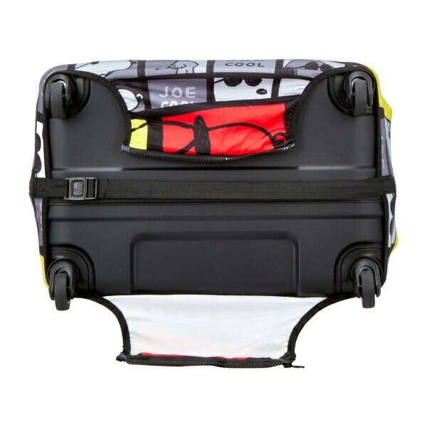 スヌーピー スーツケースカバー（M) シネマジョークール トラベルグッズ SNOOPY