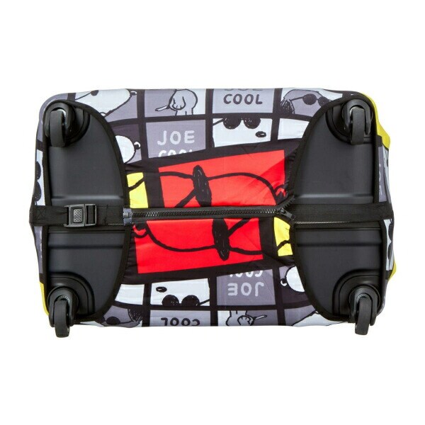 スヌーピー スーツケースカバー（M) シネマジョークール トラベルグッズ SNOOPY