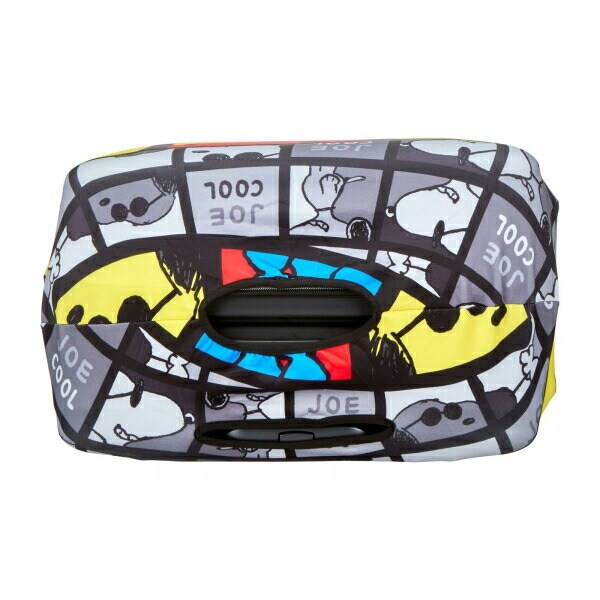 スヌーピー スーツケースカバー（M) シネマジョークール トラベルグッズ SNOOPY