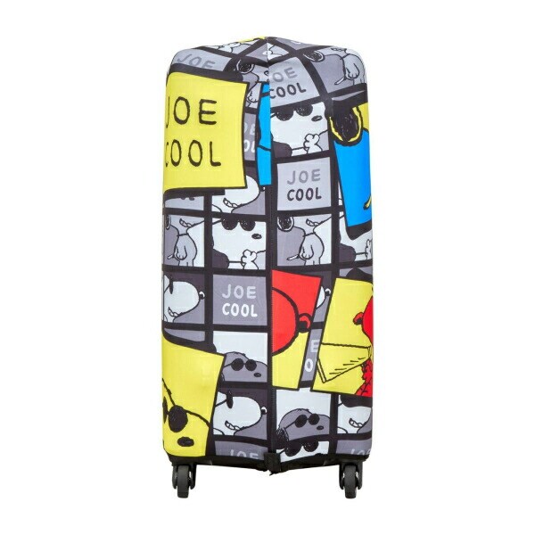 スヌーピー スーツケースカバー（M) シネマジョークール トラベルグッズ SNOOPY