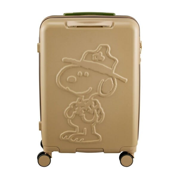 スヌーピー ビーグルスカウト ハピタス スーツケース(55L) カーキ SNOOPY