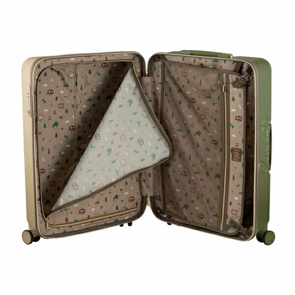 スヌーピー ビーグルスカウト ハピタス スーツケース(75L) カーキ SNOOPY
