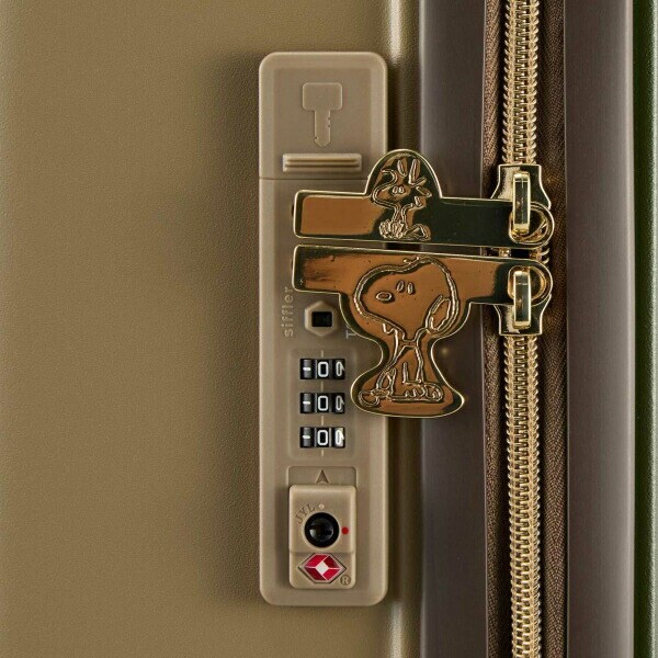 スヌーピー ビーグルスカウト ハピタス スーツケース(75L) カーキ SNOOPY