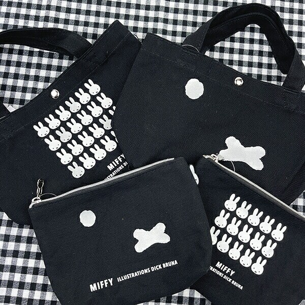 ミッフィー 帆布ポーチ(M) miffy