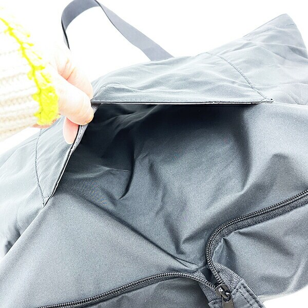 リラックマ 折りたたみトートバッグ ブラック