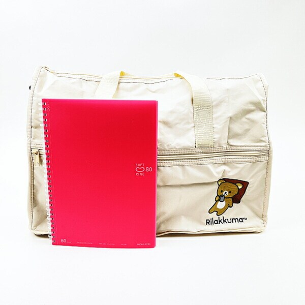 リラックマ 折りたたみトートバッグ(M) アイボリー