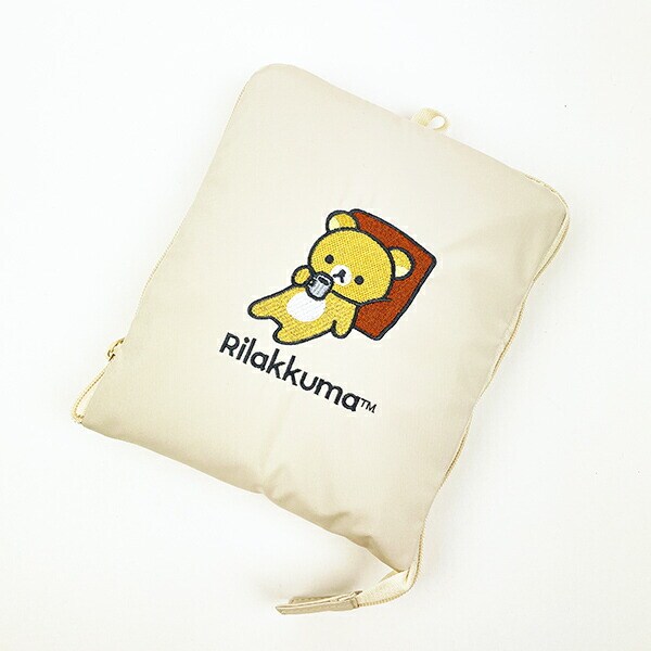 リラックマ 折りたたみトートバッグ(M) アイボリー