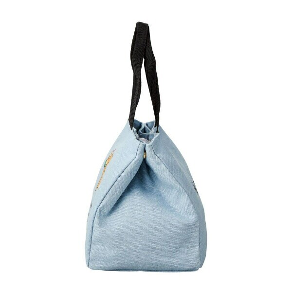 リラックマ  サイドボタンミニトートバッグ (ブルー)