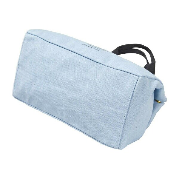 リラックマ  サイドボタンミニトートバッグ (ブルー)