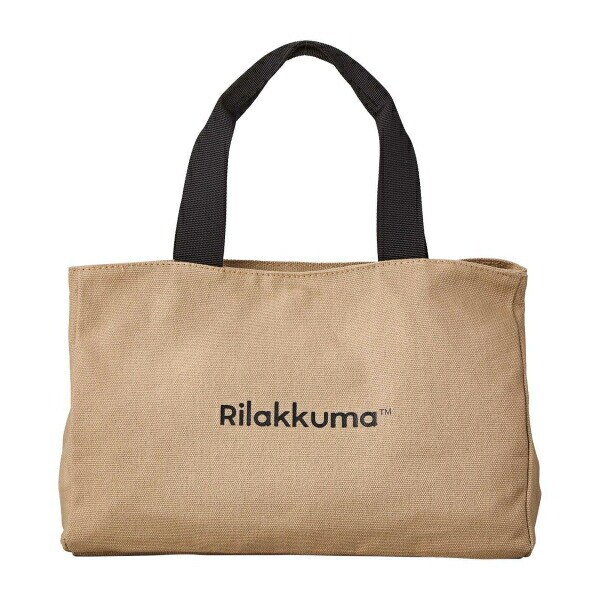 リラックマ コリラックマ サイドボタンミニトートバッグ  (ベージュ)